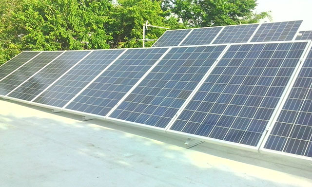 Adjustable Tilt flat Roof Solar Panel Mounting