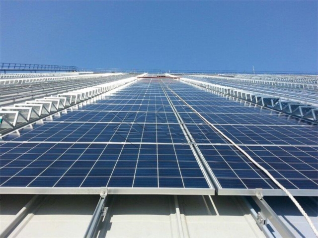 Standing Seam Solar Rooftop Mounting Solar Roof Racking System