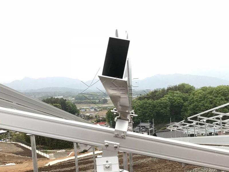 Solar Panel Pole Mounting Rail