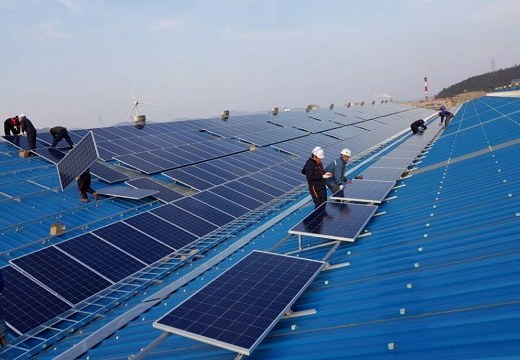 Corrugated Roof Solar Mounts Korea 650kw
