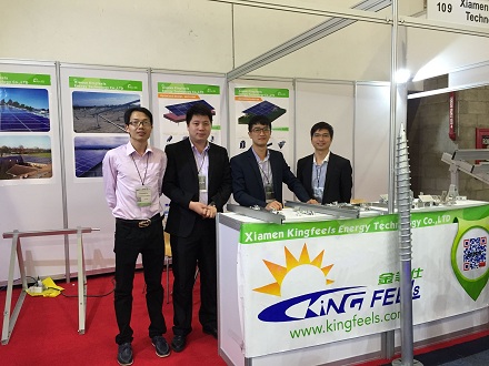 The Green Expo 2015 In Mexico city- Kingfeels Booth No.:109